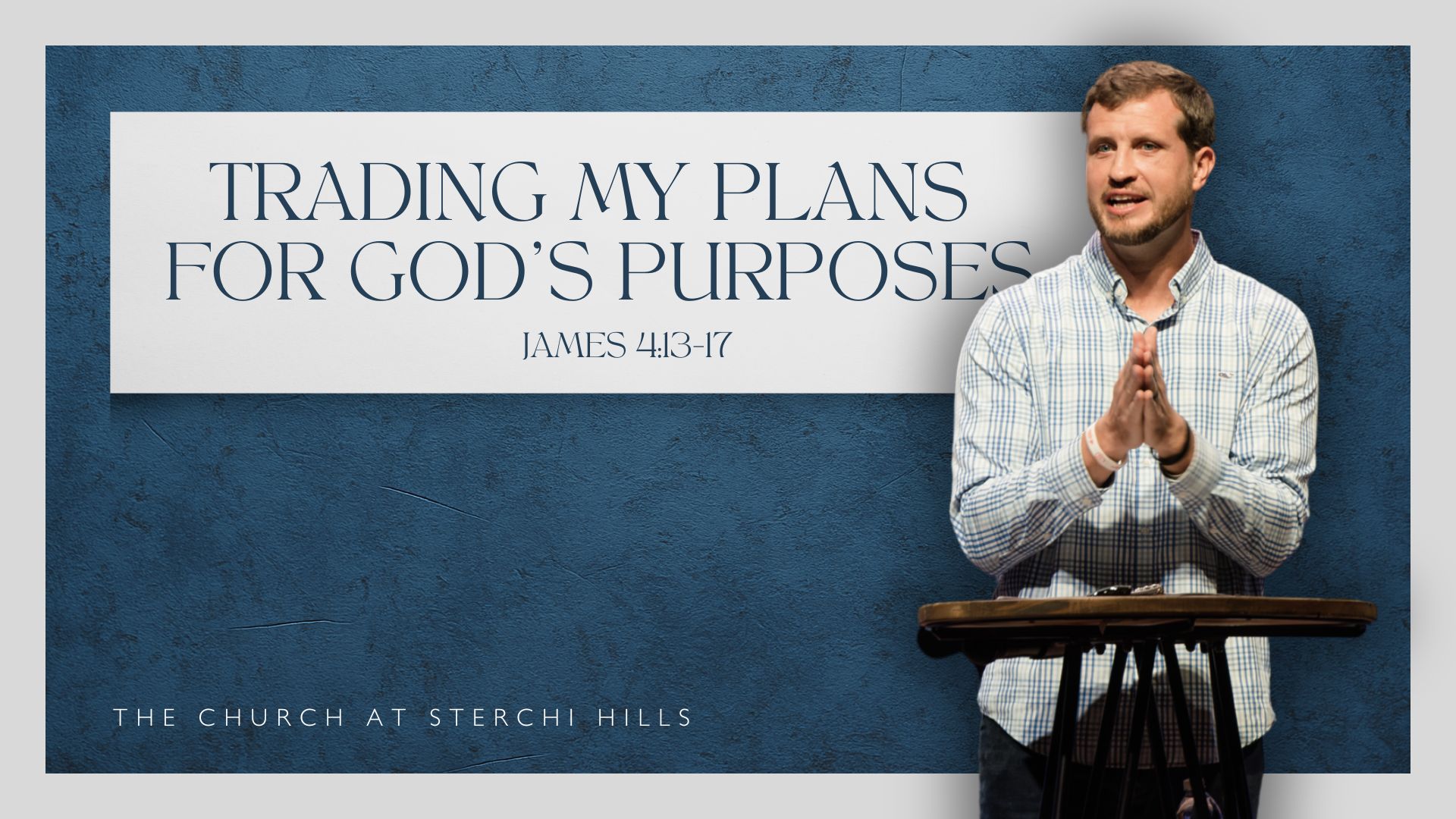 Trading My Plans For God's Purposes